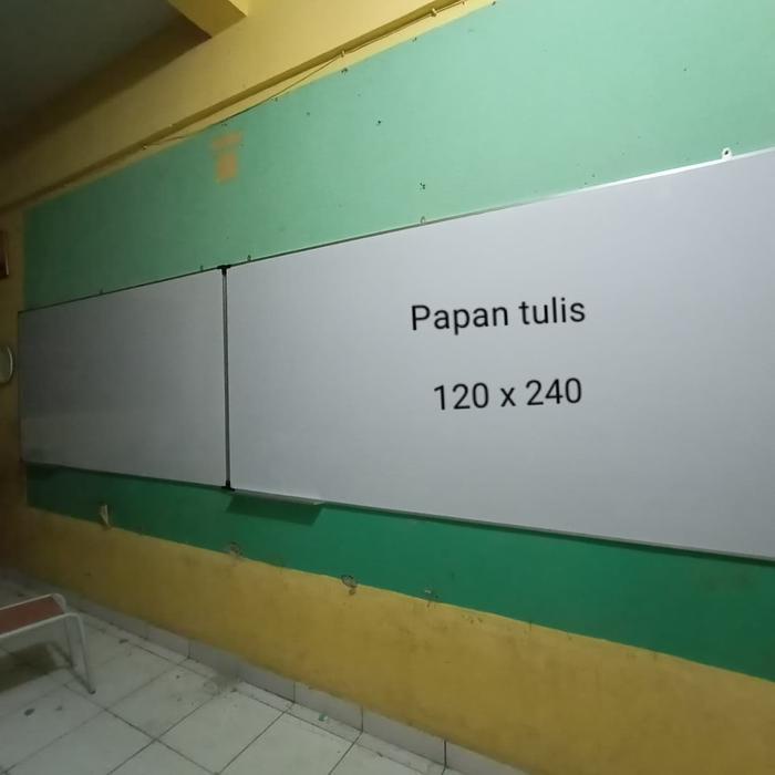 

TERLARIS whiteboard Besar 120 x 240 cm nonmagnet