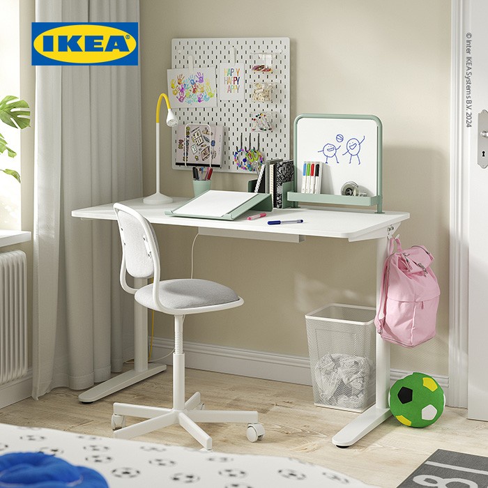 

TERLARIS IKEA RELATERA Papan Tulis Dengan Papan Serbaguna Set Isi 2pcs