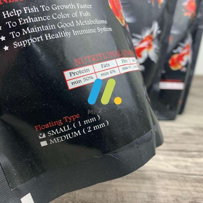 Pet- pelet koki premium 88 Goldfish 500gr 1mm floating