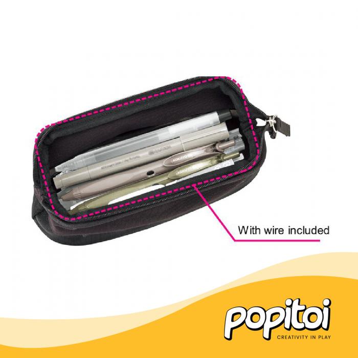 

TERLARIS Kokuyo Capatto Mesh Pencil Case Kotak Pensil