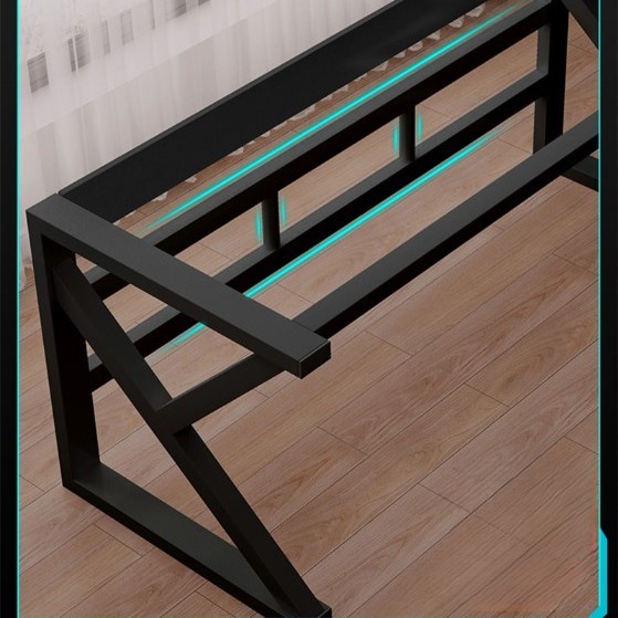 Meja Komputer Laptop Gaming Adjustable Pc Desk Stable Frame Diy Rakit