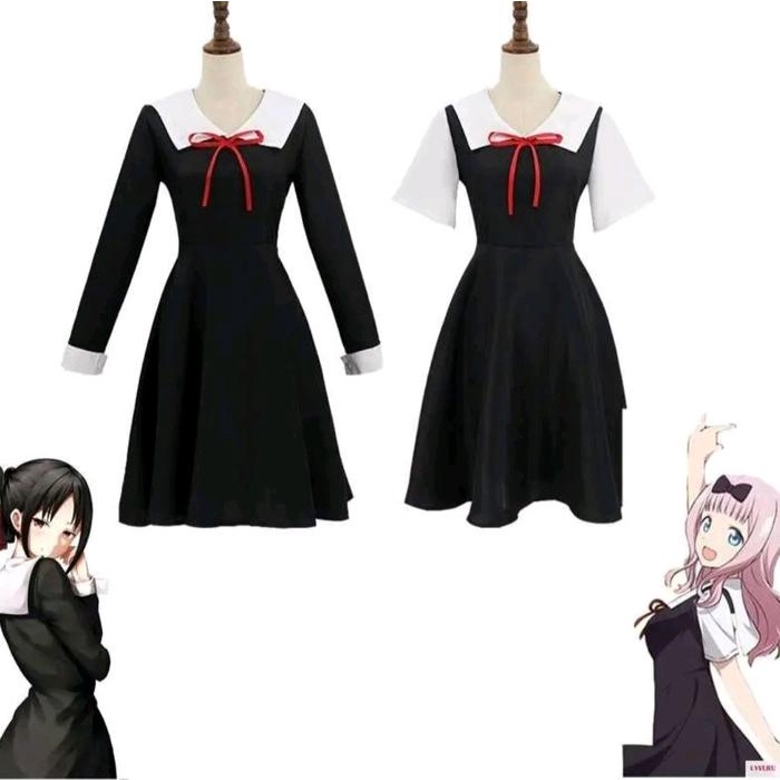 WRQ LOVE IS WAR SEIFUKU COSTUME COSPLAY DRESS WIBU JAPAN WANITA ANIME UA1