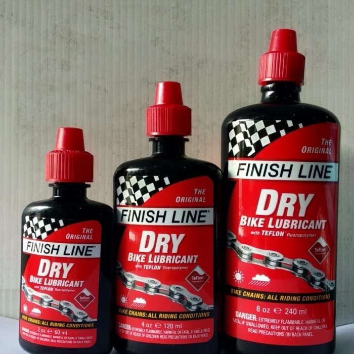 FINISH LINE TEFLON PLUS DRY LUBE. PELUMAS RANTAI FINISH LINE ORIGINAL