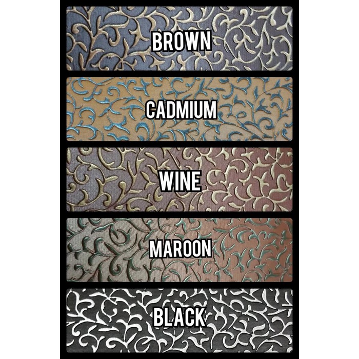 TERLARIS KAIN / OSKAR / SPON / KULIT SOFA JOK SINTETIS BUNGA TIMBUL - FLAMINGO