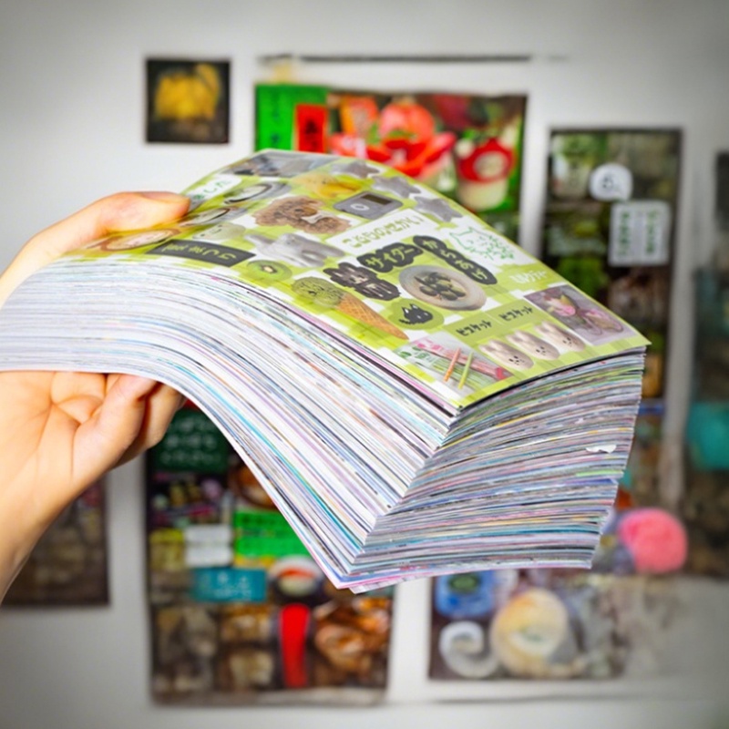 Mr. Paper 45 Sheets/Book Creative Art Sticker Book Used For Diy Phone Case Photo Frame Album