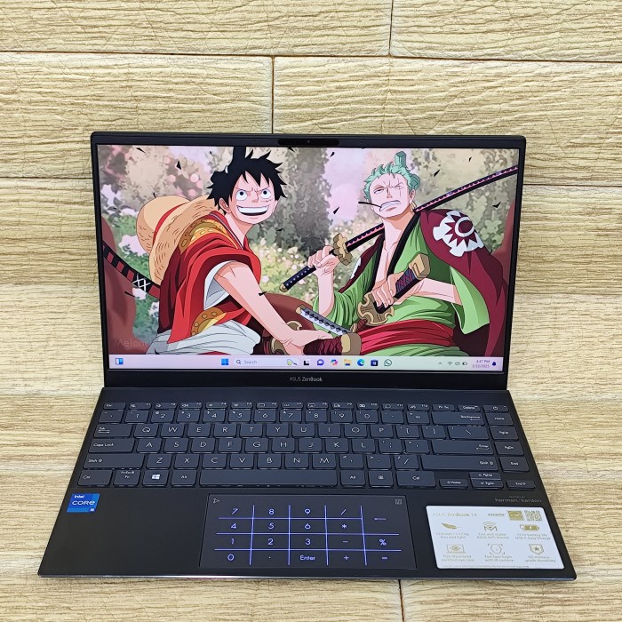 Laptop Bekas Asus ZenBook UX425EA Core i5-1135G7 Ram 8GB SSD 512GB *