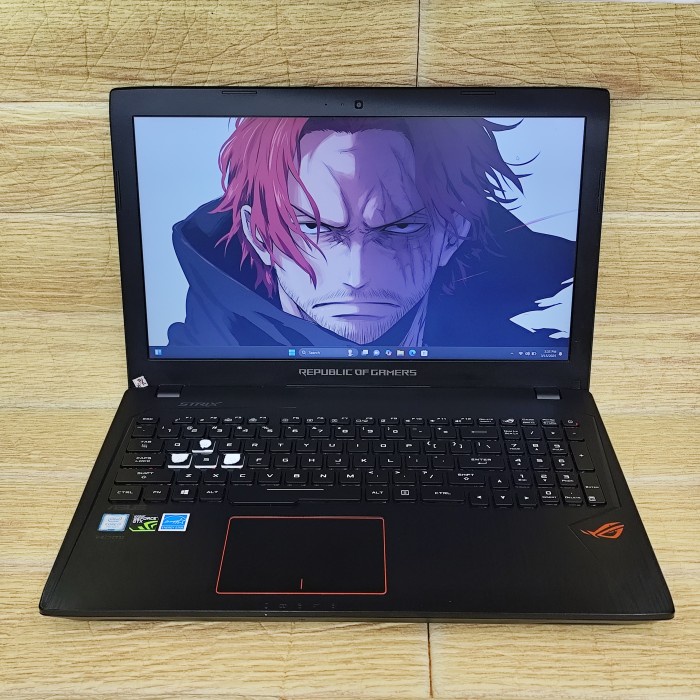 Laptop Bekas ASUS ROG STRIX GL553VE Core i7-7700HQGTX 1050 Ti Ram 8GB256GB SSD *