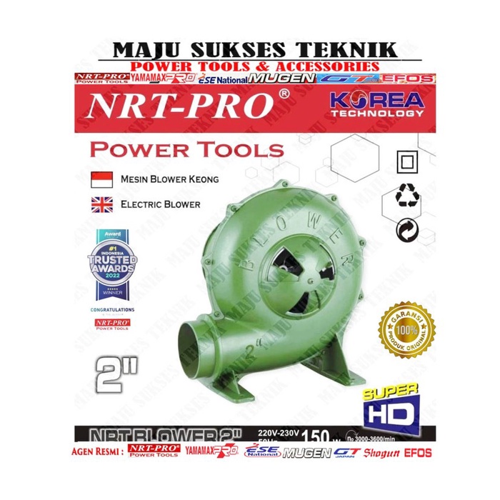 NRT PRO 2" Blower Keong 2 inch