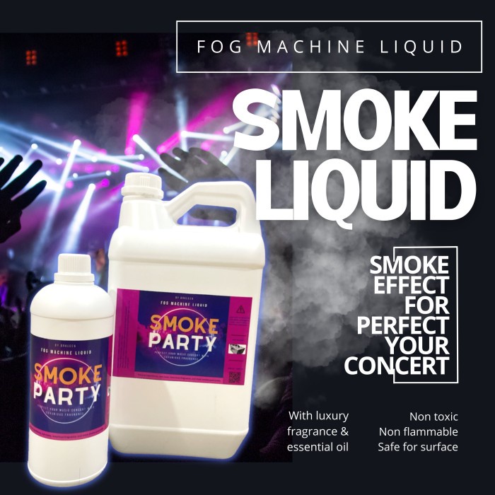 cairan asap panggung / cairan fogging smoke 1 liter / fogging machine