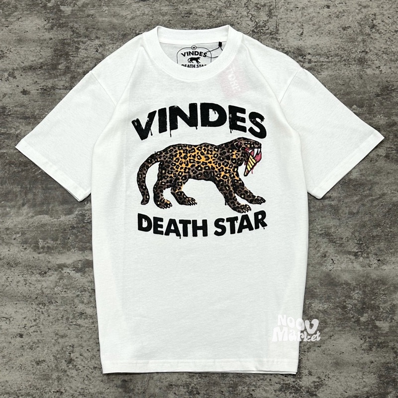 NOOV MUSIC Vindes Death Star - Jasa Sedot Skill Tshirt Unisex - White