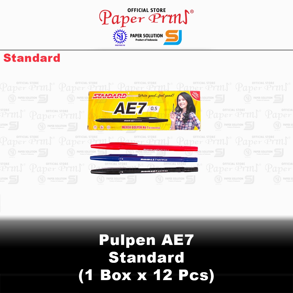 

Pulpen Ballpoint Ballpen Ae7 Standard