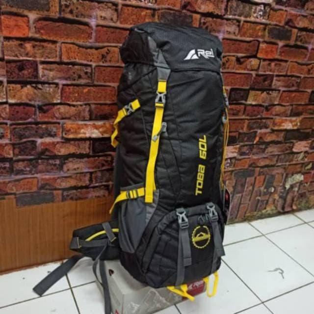 Pendaki Carrier Toba 60L Oeiginal Keril Rei Tas Gunung Rei Original