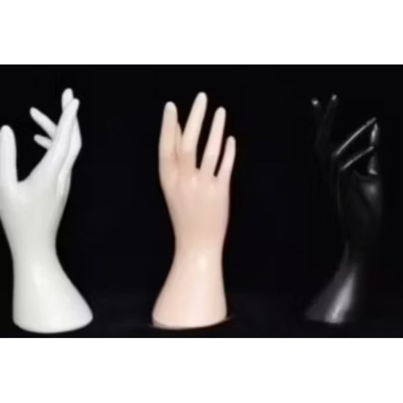 Payoe Stand Display Patung Manekin Tangan Holder Cincin Gelang