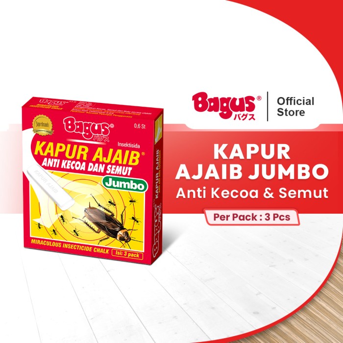 

Bagus Kapur Ajaib JUMBO 3's