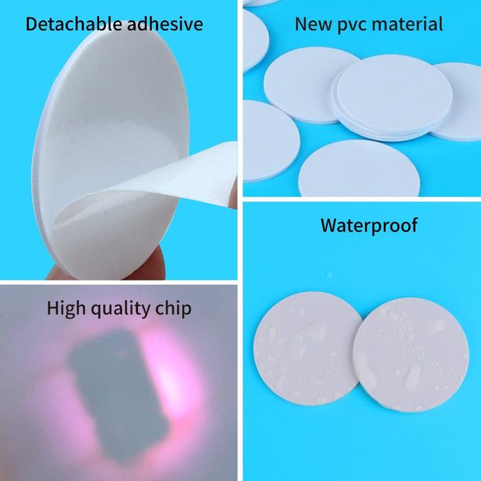 

20PCS Ntag215 Tag NFC 25mm Coin Tag NFC Programmable Ntag Tag 215 Amiibo Tagmo