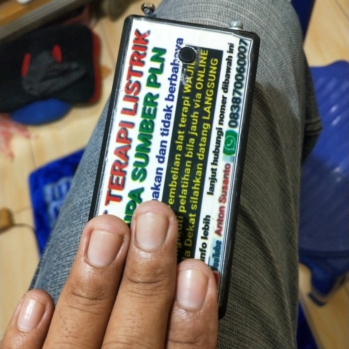 CUCI GUDANG.. ALAT TERAPI LISTRIK TANPA KABEL KEPASIEN DAN TANPA MENGGUNAKAN LISTRIK