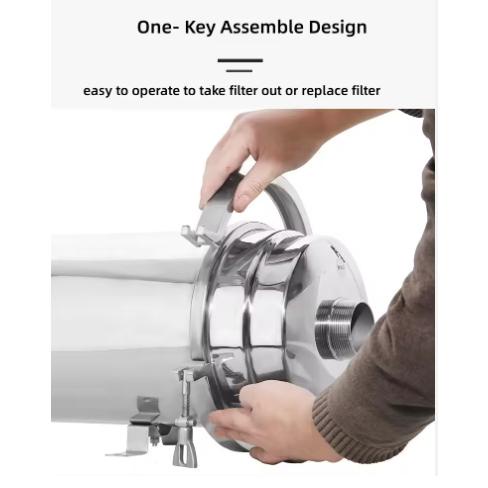 Filter Air Ultrafiltrasi Pvdf Filter Sumur Membrane Filter Pvdf Water Filter Penjernih Air Kran