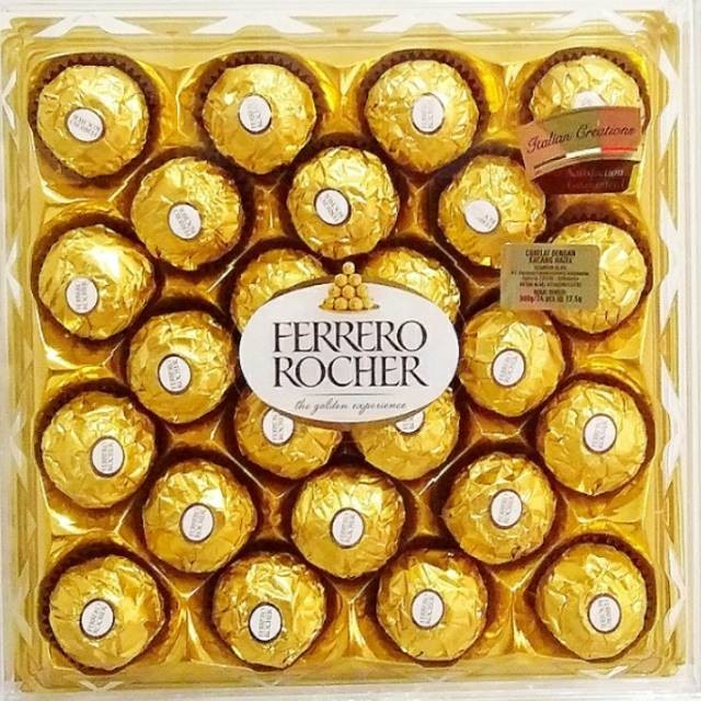 

(TopSeller) Ferrero Rocher ferero coklat gift kado isi 24