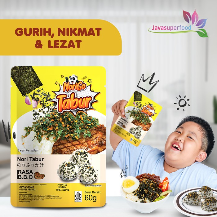 

(TopSeller) Nori Tabur Rumput Laut Panggang - Rasa BBQ 60g
