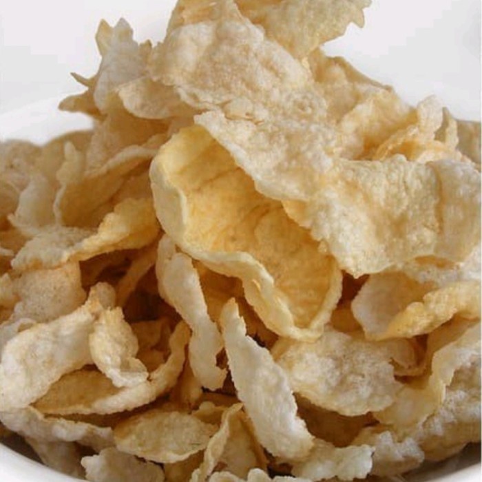 

(TopSeller) emping blinjo asin/krupuk emping blinjo ORI 250g(Mateng)