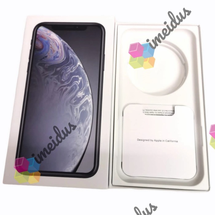 Box kotak dus iPhone XR Simple Pack