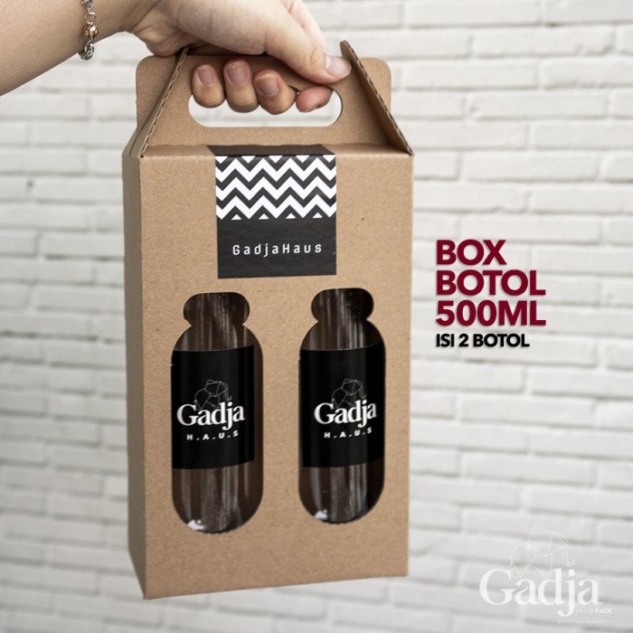Botol Kale 250, 350, 500, 1000 ML - Kemasan Hampers atau Box Botol