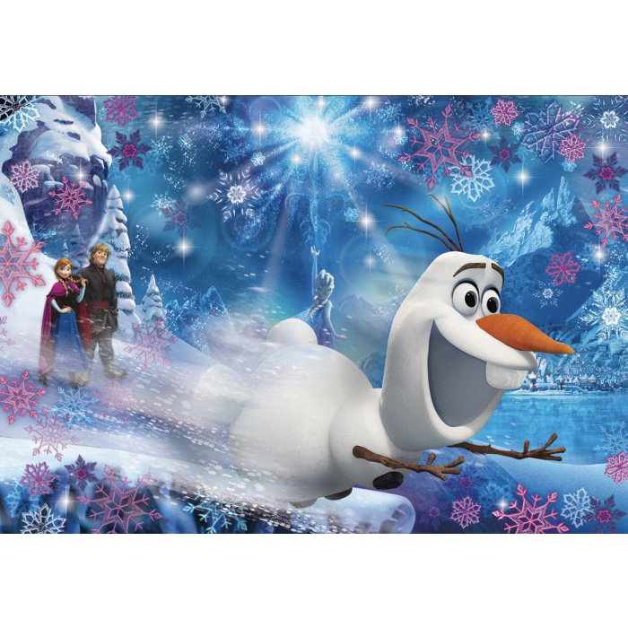 PUZZLE CLEMENTONI FROZEN 3D VISION 104PCS ORIGINAL CLEMENTONI PUZZLE