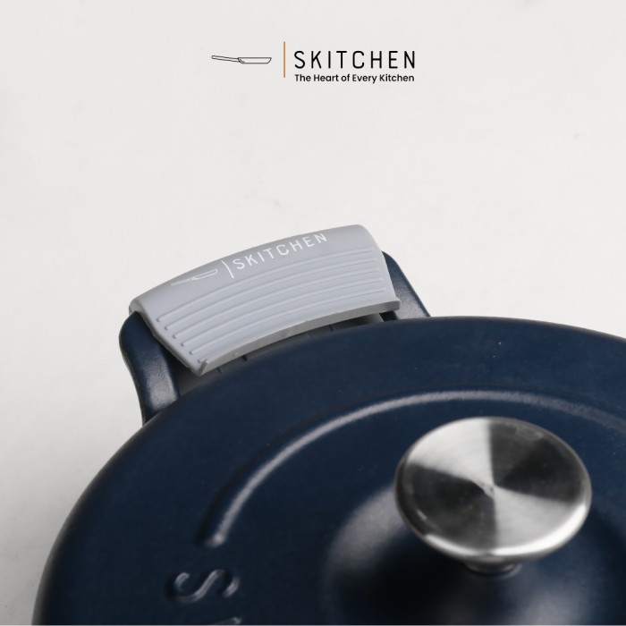 SKITCHEN Dual Silicone Handle - Pegangan Silikon Anti Panas, Anti Slip, Panci Wajan Cast Iron