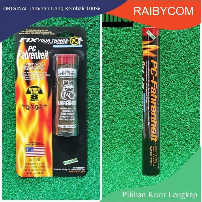 PC Fahrenheit Epoxy Putty Lem Tahan Api Panas Tinggi Blok Mesin Radiator Mobil Motor
