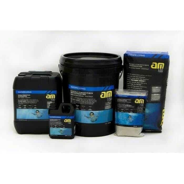 AM 100 50KG PELAPIS ANTI BOCOR FLEKSIBEL - CEMENT BASED 20LITER & 30KG