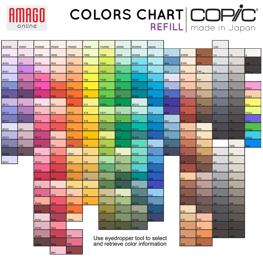 

Copic Various Ink - Refill Copic - Cvi - 25 Ml - Tinta Isi Ulang Copic