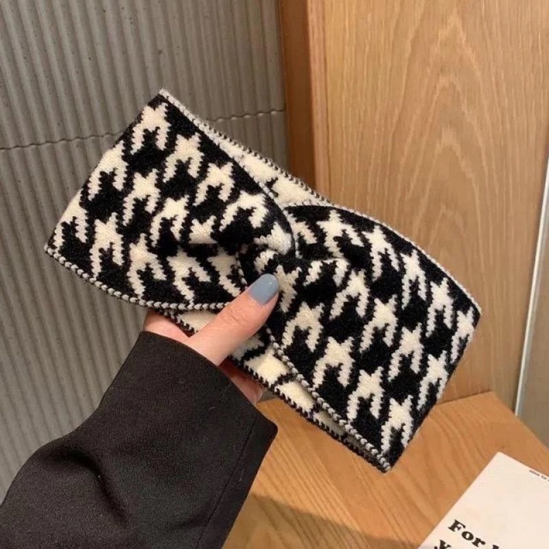 Bandana Kain Ponytail Headband / Bando Sporty Wanita Dewasa Korea Sehari Hari / Aksesoris Rambut