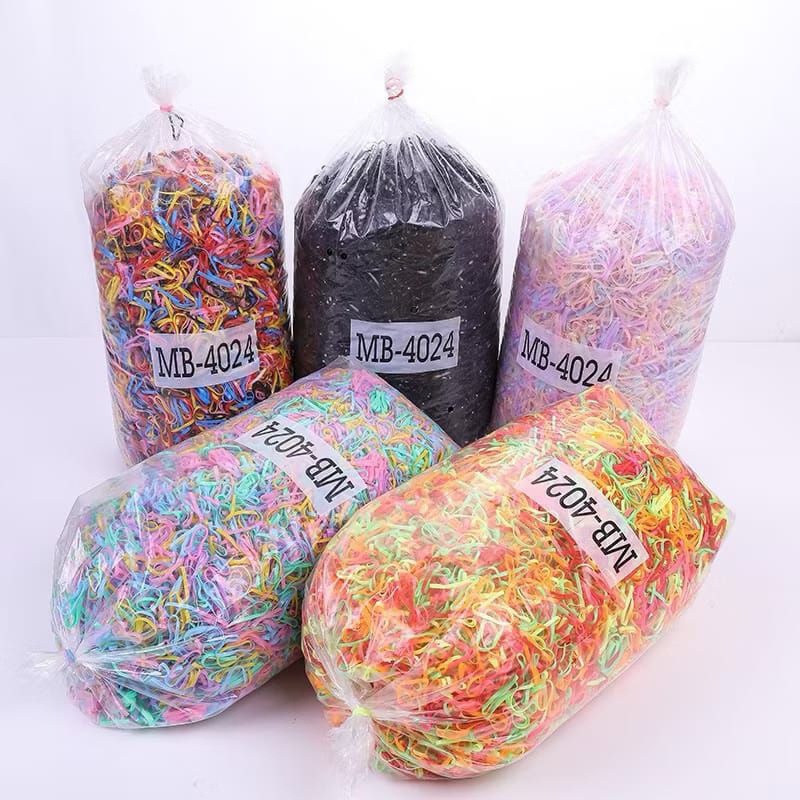 Karet jepang karet kunciran ikat rambut kiloan