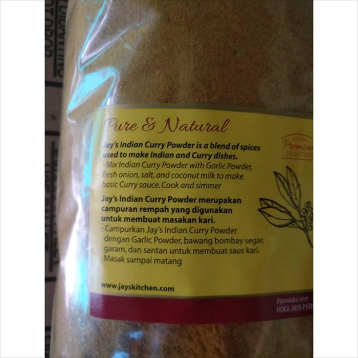 

Indian Curry Powder / Kari Bubuk India Jays 1 KG Halal Enak Praktis