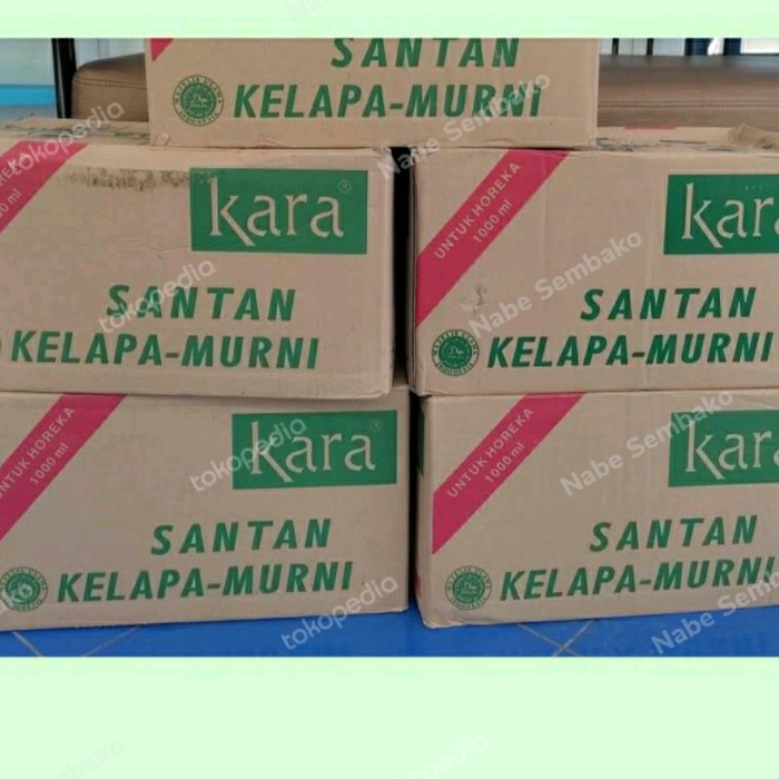 

Santan kara 1lt per dus isi 12pcs