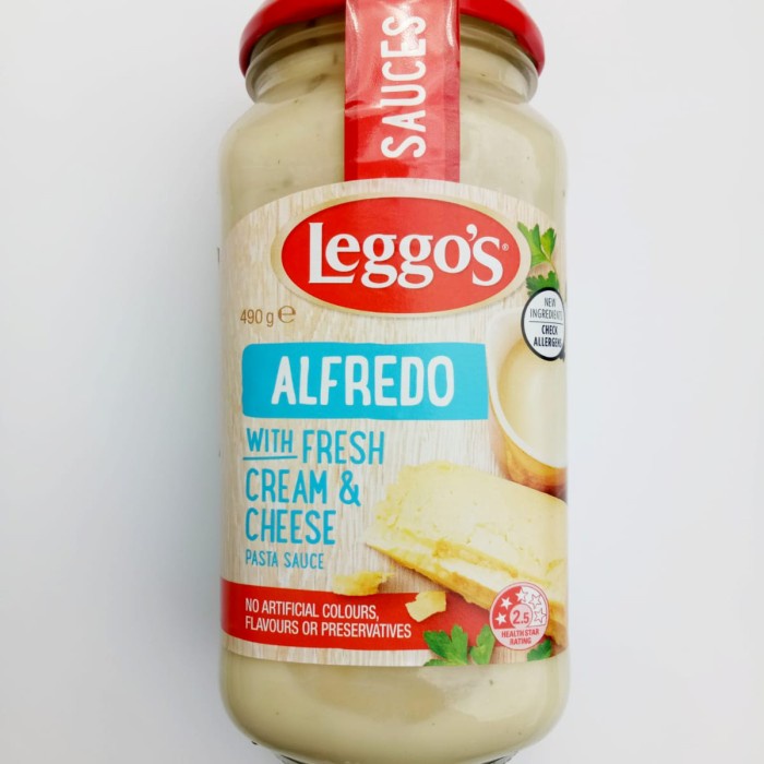 

Leggos Leggo's Alfredo Carbonara Bolognese Pasta Sauce