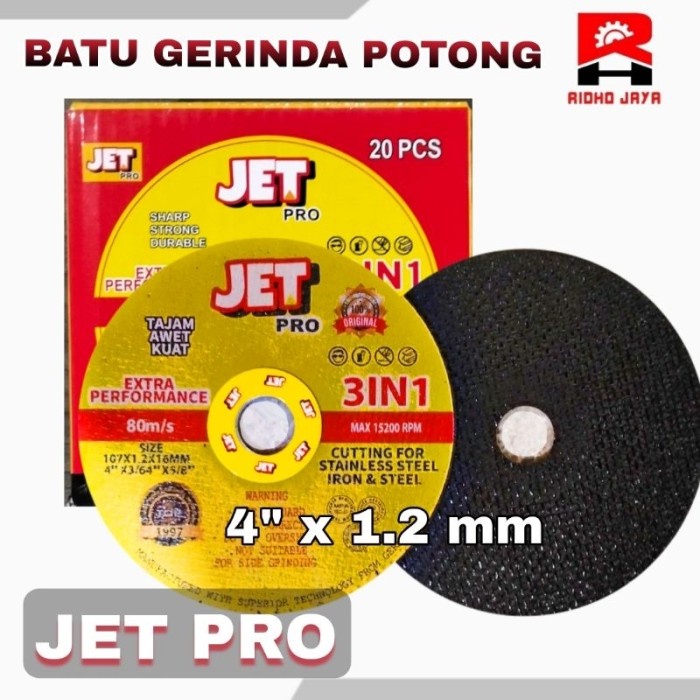 (Expert) Mata Gerinda Potong Besi 4 Inci 1 Kotak 20 Pcs