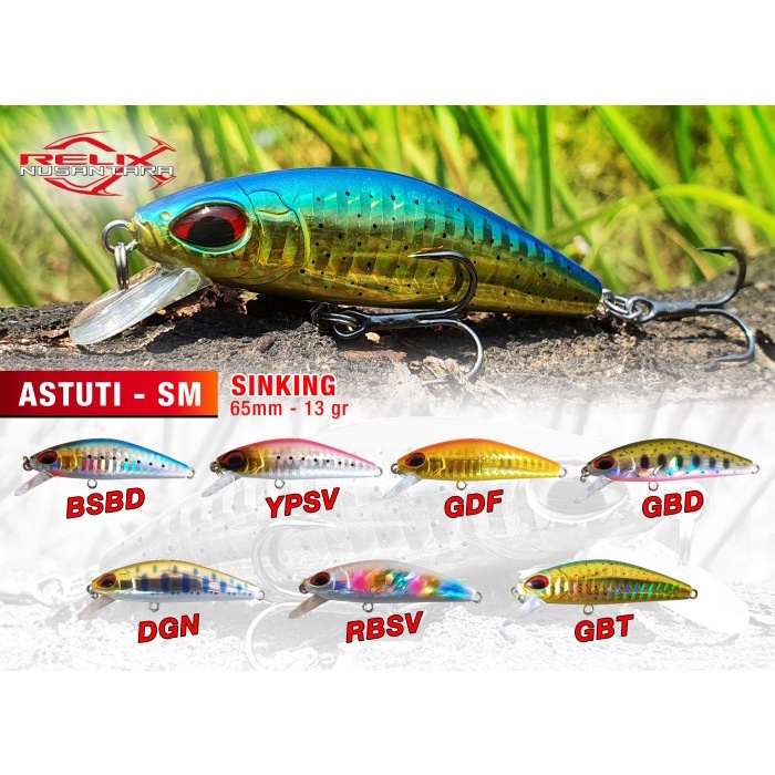 (Expert) Umpan Pancing Minnow Astuti Minnow Relix Nusantara Lure Relix Sinking