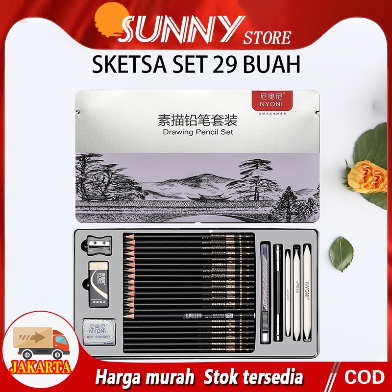 

Koleksi Alat Gambar Pensil Karbon Untuk Pemula Dengan 8b Dan 2b/Set Alat Gambar Pensil Karbon Untuk