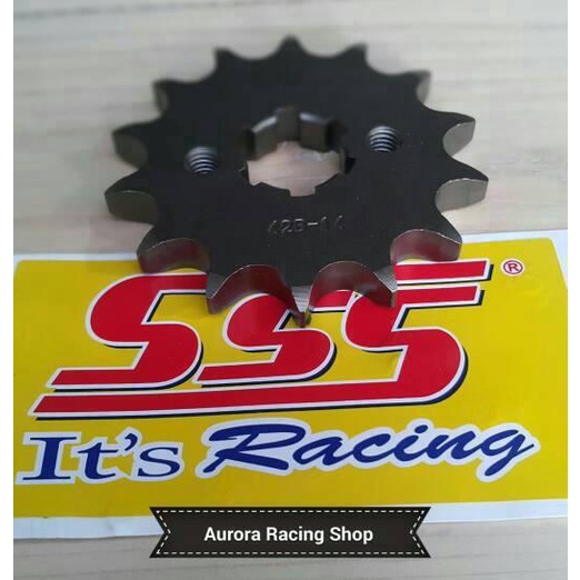 Gear Depan SSS 428 Supra 125 X - Blade - Supra X 100 - Revo