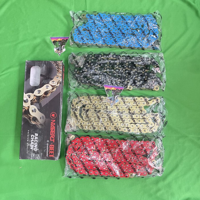 Rantai NASSERT BEET WARNA-WARNI 520HO-130L O RING