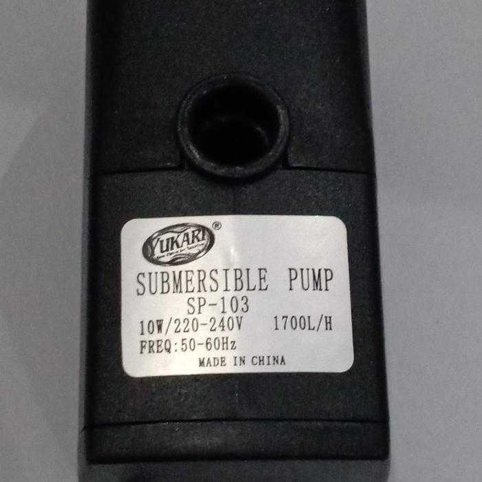 Purrfect Grooming Pompa Air Aquarium Yukari Sp-103 10 Watt / Pompa Aquarium Yukari Sp 103
