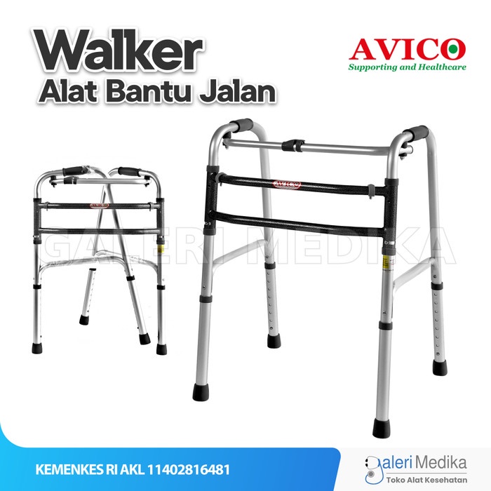 Avico Walker Standar Alat Bantu Jalan / Walker Avico Alat Bantu Jalan