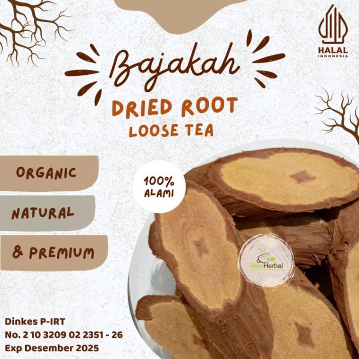 

BEST !! Akar Bajakah / Spatholobus Littorarlis Hassk Herbal Tea 100 Gram