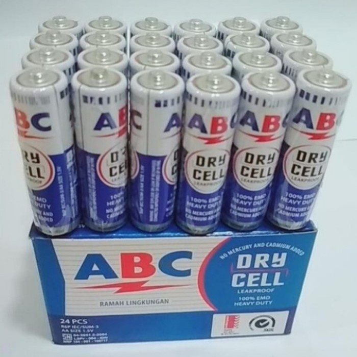 Lengkap- BATERAI ABC 4 PCS AA2