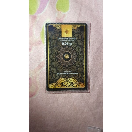 UM1 Mini Gold Black Series 0.025 - 0.25 Gr