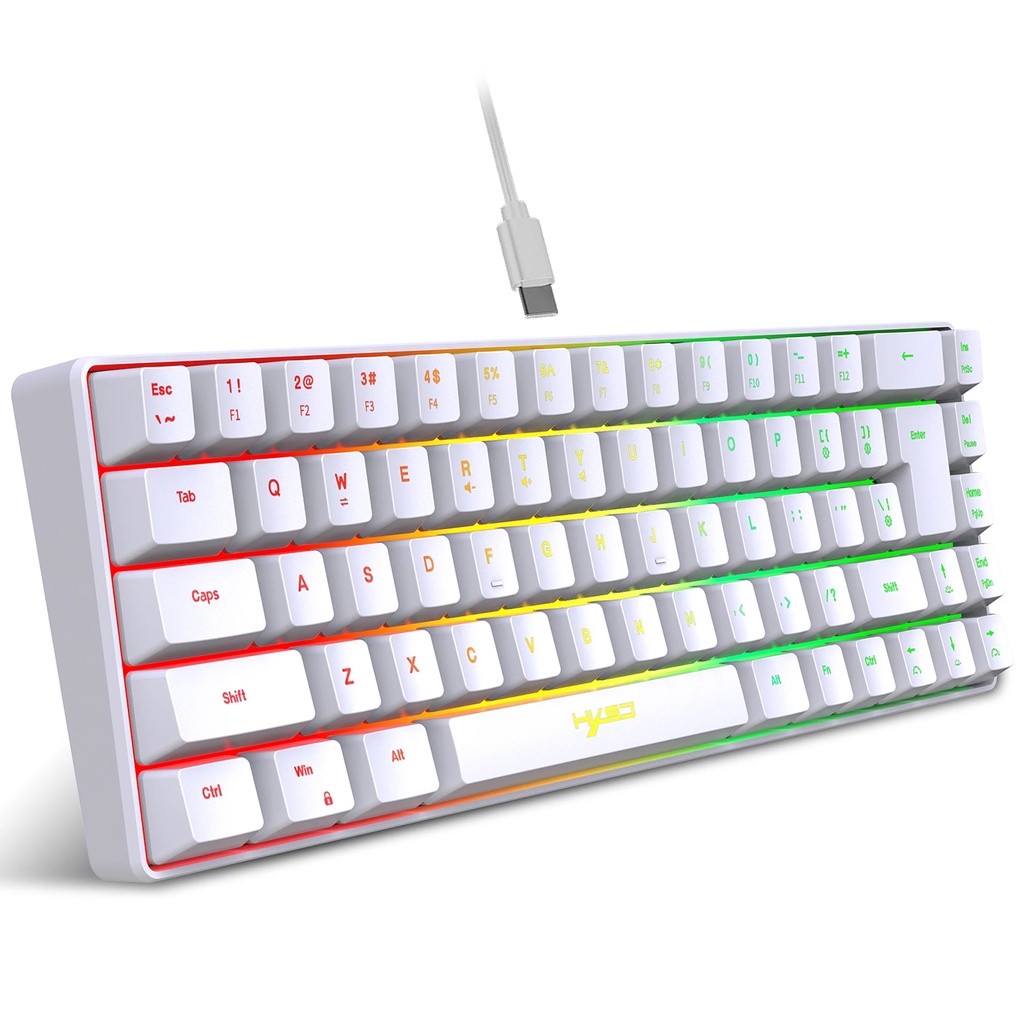 H61K Mechanical K Wired Streamer Mini Gaming Keyboard 19-Key Conflict-Free Membrane Keyboard But