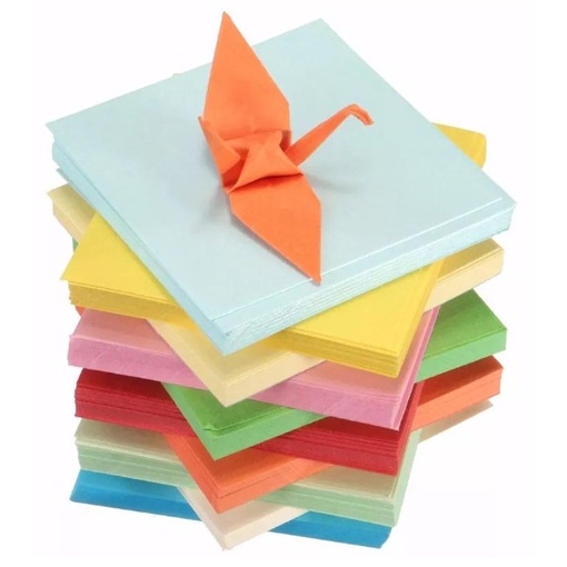 

100 Lembar Kertas Origami Paper 15x15cm Dua Sisi 10 Color Mix