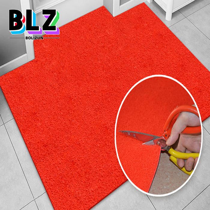 (Expert) Keset Karpet PVC Mie / Bihun Meteran - 100 x 120 biru coklat Hijau Hitam Kain Lantai