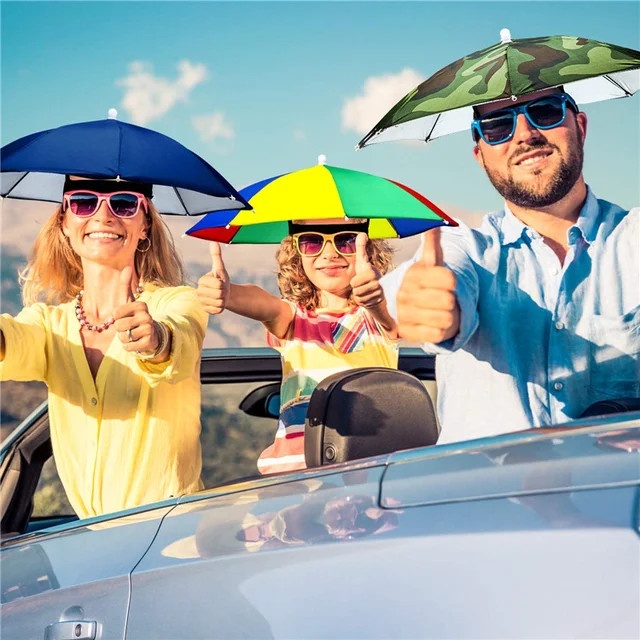 NEW PRODUK TOPI PAYUNG KEPALA BESAR DEWASA ANAK ANAK CAPING MANCING BERKEBUN BKM